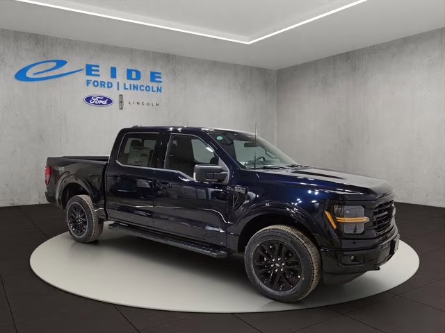 2026 Antimatter Blue Metallic Ford F-150 XLT Black Appearance Plus 4X4 Truck