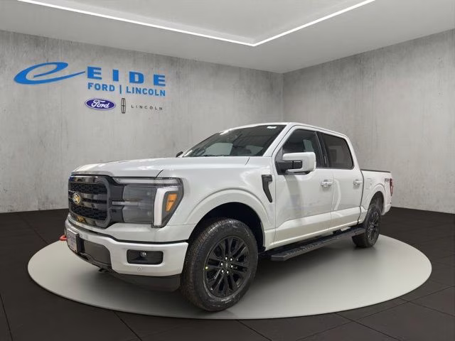 2026 Oxford White Ford F-150 Lariat Black Appearance 4X4 Truck