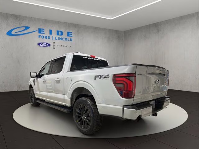 2026 Oxford White Ford F-150 Lariat Black Appearance 4X4 Truck