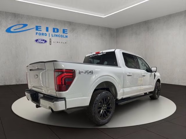 2026 Oxford White Ford F-150 Lariat Black Appearance 4X4 Truck