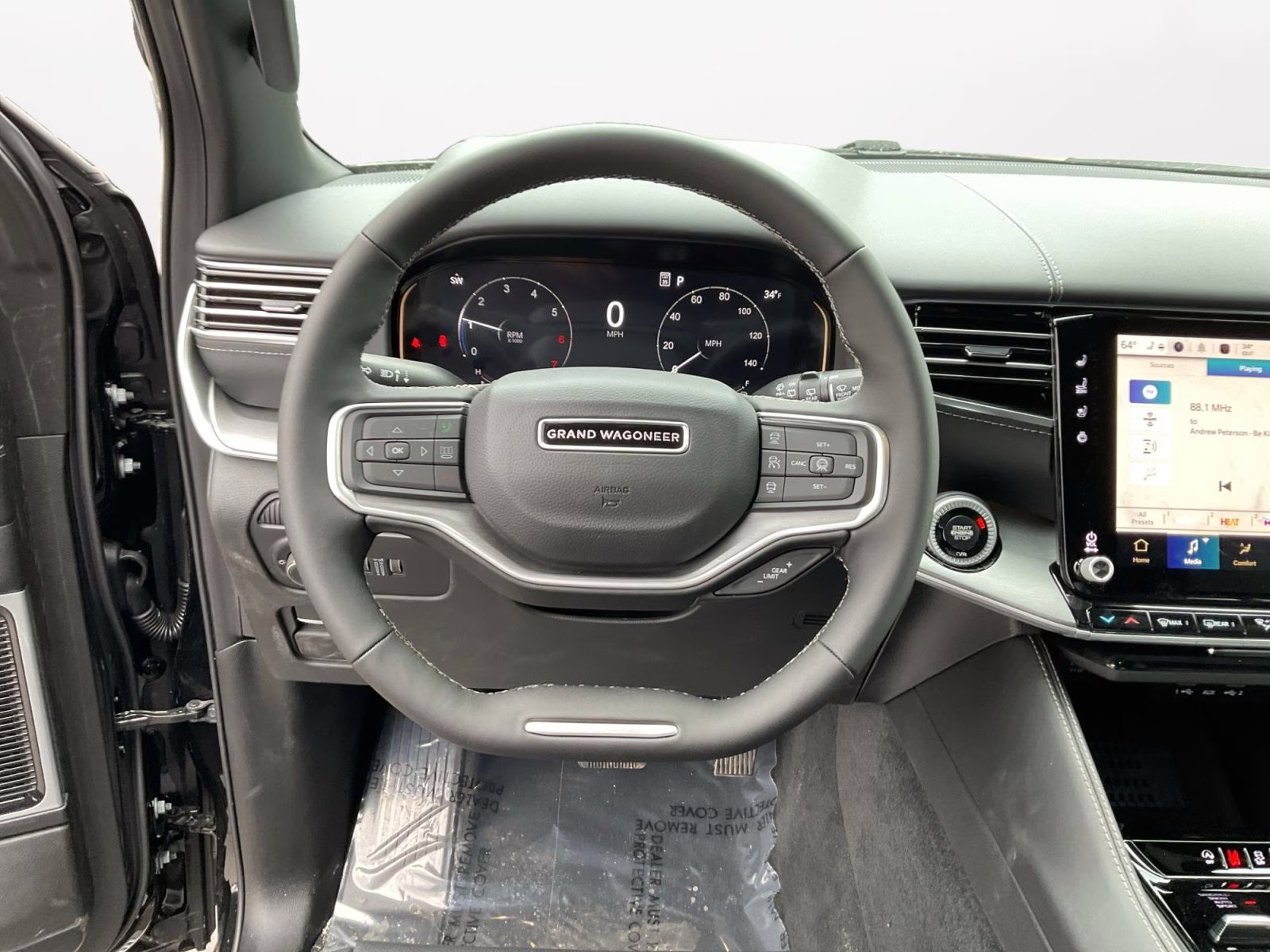 2026 High Gloss Black Jeep Grand Wagoneer Limited Reserve 4X4 SUV