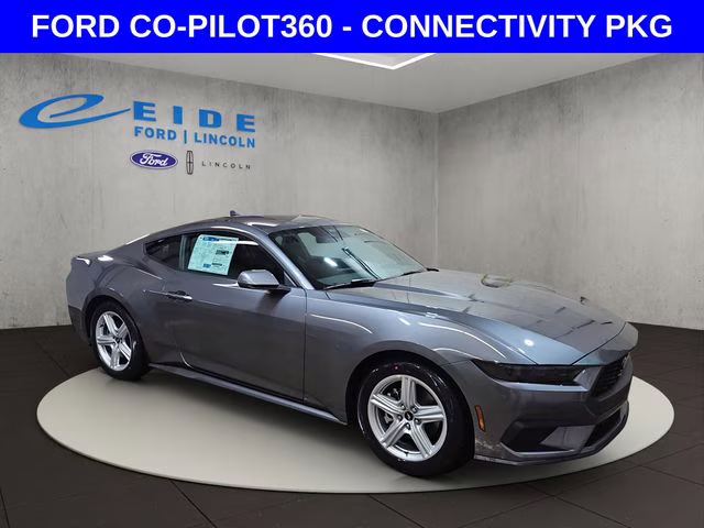 2026 Carbonized Gray Metallic Ford Mustang EcoBoost RWD Coupe
