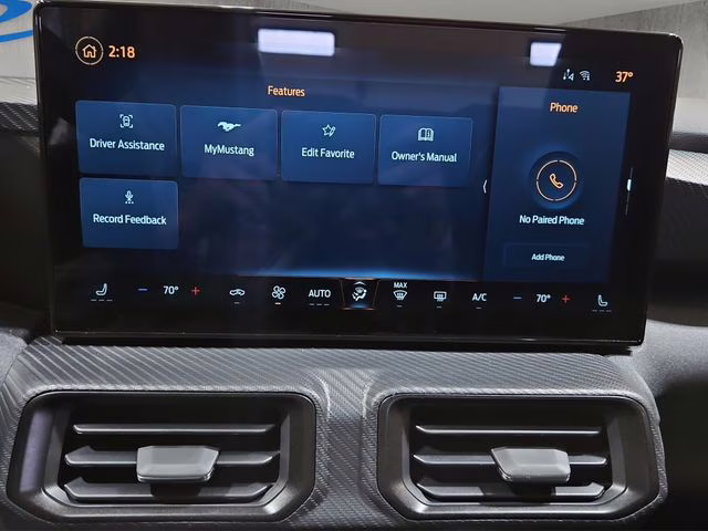 2026 Carbonized Gray Metallic Ford Mustang EcoBoost RWD Coupe