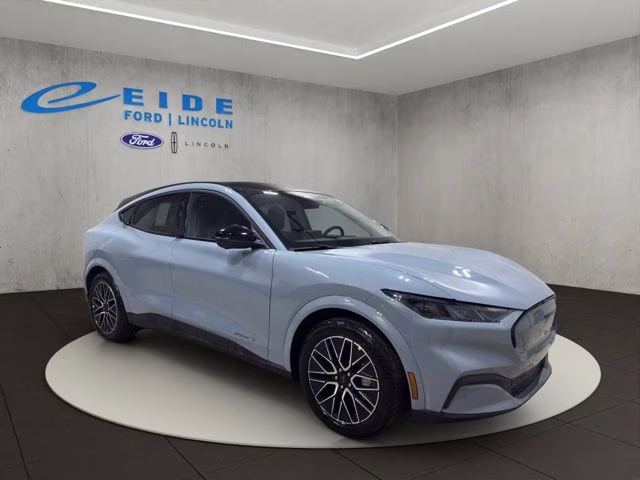 2026 Glacier Gray Metallic TriCoat Ford Mustang Mach-E Premium AWD SUV