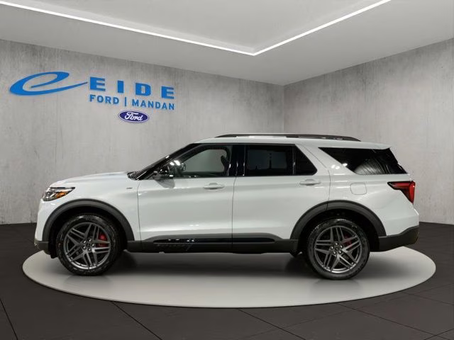 2026 Space White Metallic Ford Explorer ST-Line 4X4 SUV