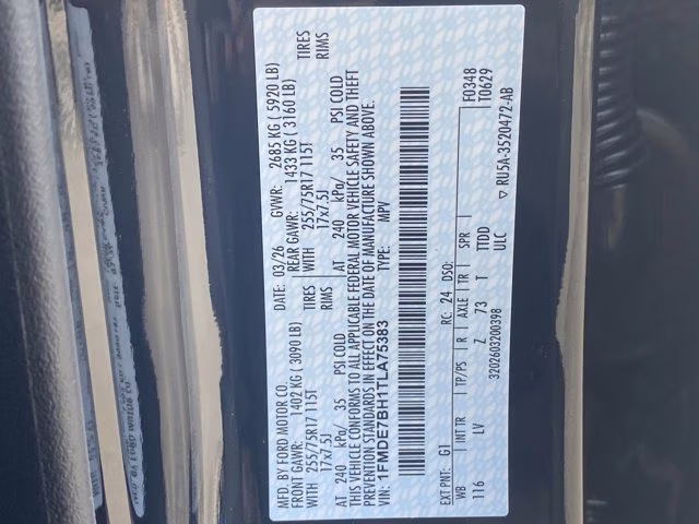 2026 Shadow Black Ford Bronco Big Bend 4X4 Convertible