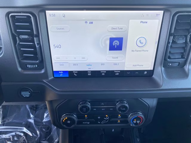 2026 Shadow Black Ford Bronco Big Bend 4X4 Convertible