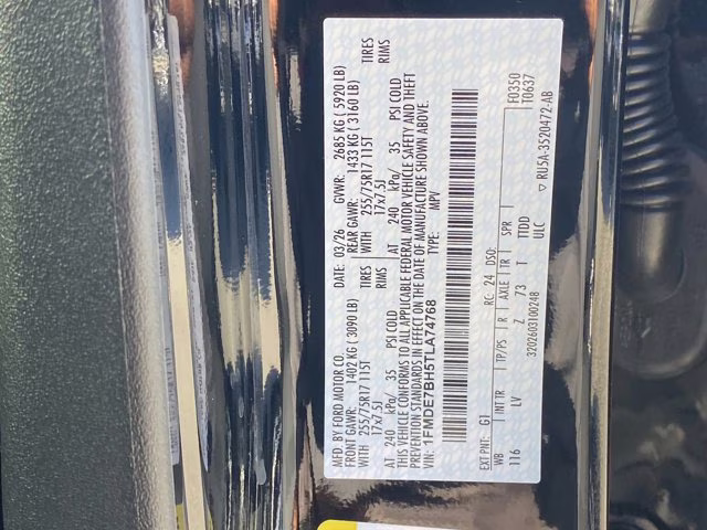 2026 Shadow Black Ford Bronco Big Bend 4X4 Convertible