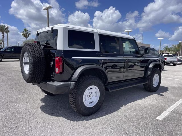 2026 Shadow Black Ford Bronco Heritage Edition 4X4 Convertible