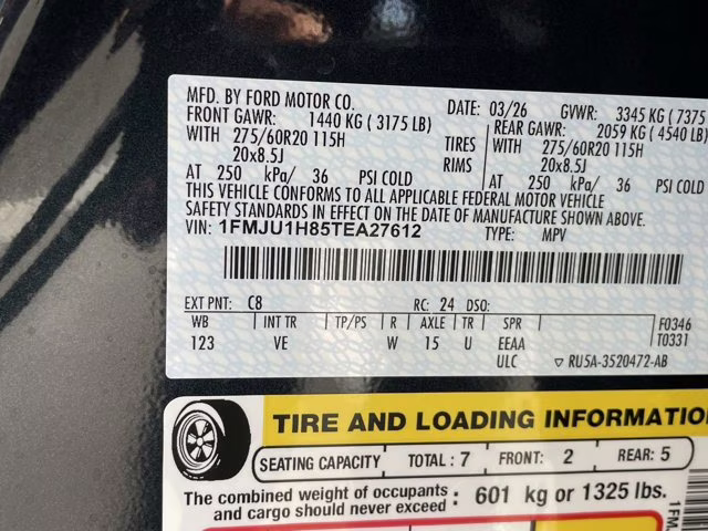 2026 Stone Blue Metallic Ford Expedition Active RWD SUV