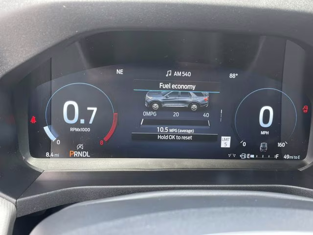 2026 Vapor Blue Metallic Ford Explorer Active w/200A Pkg RWD SUV