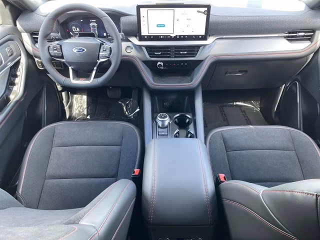 2026 Star White Metallic Tri-Coat Ford Explorer ST RWD SUV