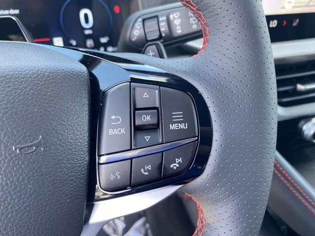 2026 Star White Metallic Tri-Coat Ford Explorer ST RWD SUV