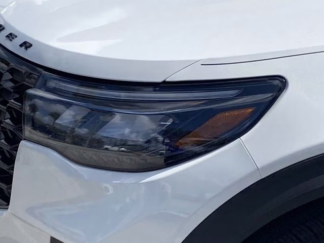 2026 Star White Metallic Tri-Coat Ford Explorer ST RWD SUV