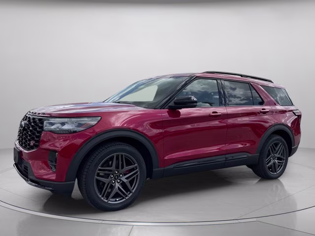 2026 Rapid Red Metallic Tinted Clearcoat Ford Explorer ST 4X4 SUV