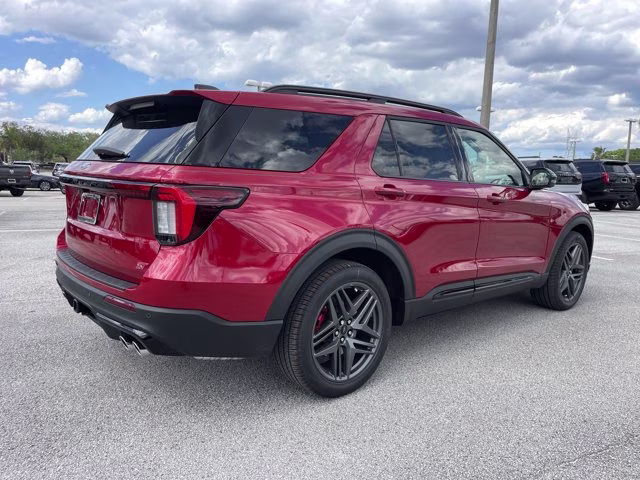 2026 Rapid Red Metallic Tinted Clearcoat Ford Explorer ST 4X4 SUV