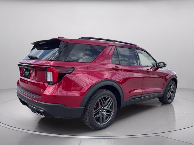 2026 Rapid Red Metallic Tinted Clearcoat Ford Explorer ST 4X4 SUV