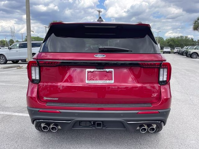 2026 Rapid Red Metallic Tinted Clearcoat Ford Explorer ST 4X4 SUV