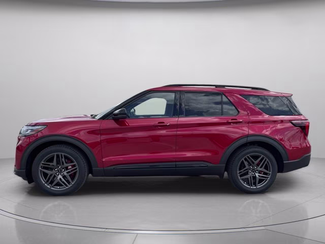2026 Rapid Red Metallic Tinted Clearcoat Ford Explorer ST 4X4 SUV