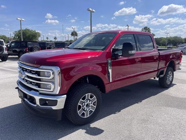 2026 Ruby Red Metallic Tinted Clearcoat Ford Super Duty F-250 SRW LARIAT 4X4 Truck