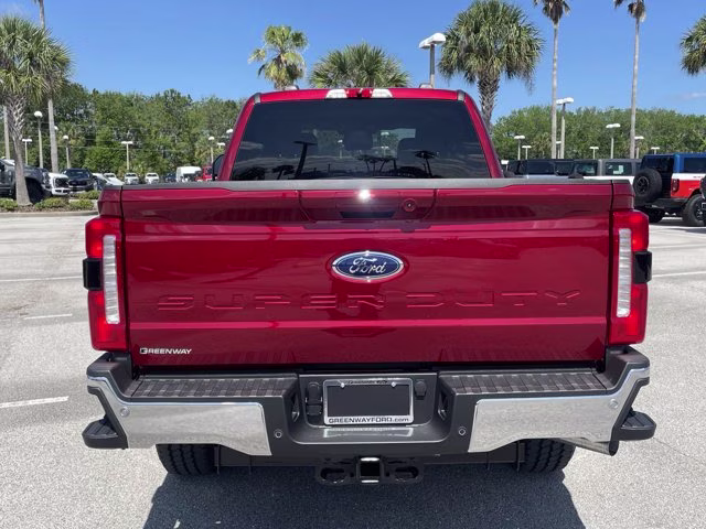 2026 Ruby Red Metallic Tinted Clearcoat Ford Super Duty F-250 SRW LARIAT 4X4 Truck