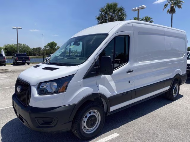 2026 Oxford White Ford Transit Cargo Van Base RWD Van