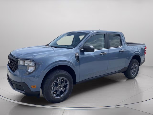 2026 Azure Gray Metallic Tri-Coat Ford Maverick XLT FWD Truck