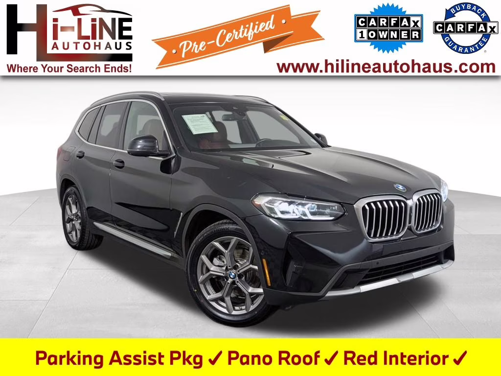2023 Black Sapphire Metallic BMW X3 sDrive30i RWD SUV