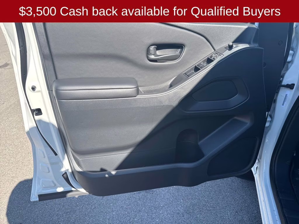 2026 Glacier White Nissan Frontier SV 4X4 Truck