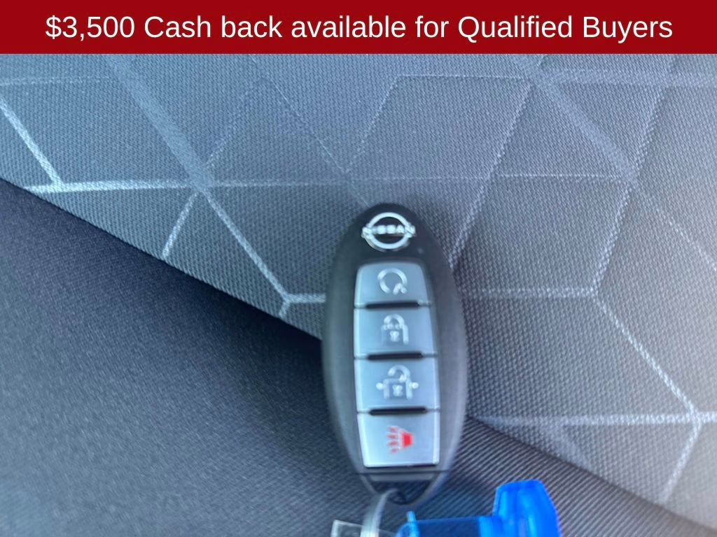 2026 Glacier White Nissan Frontier SV 4X4 Truck