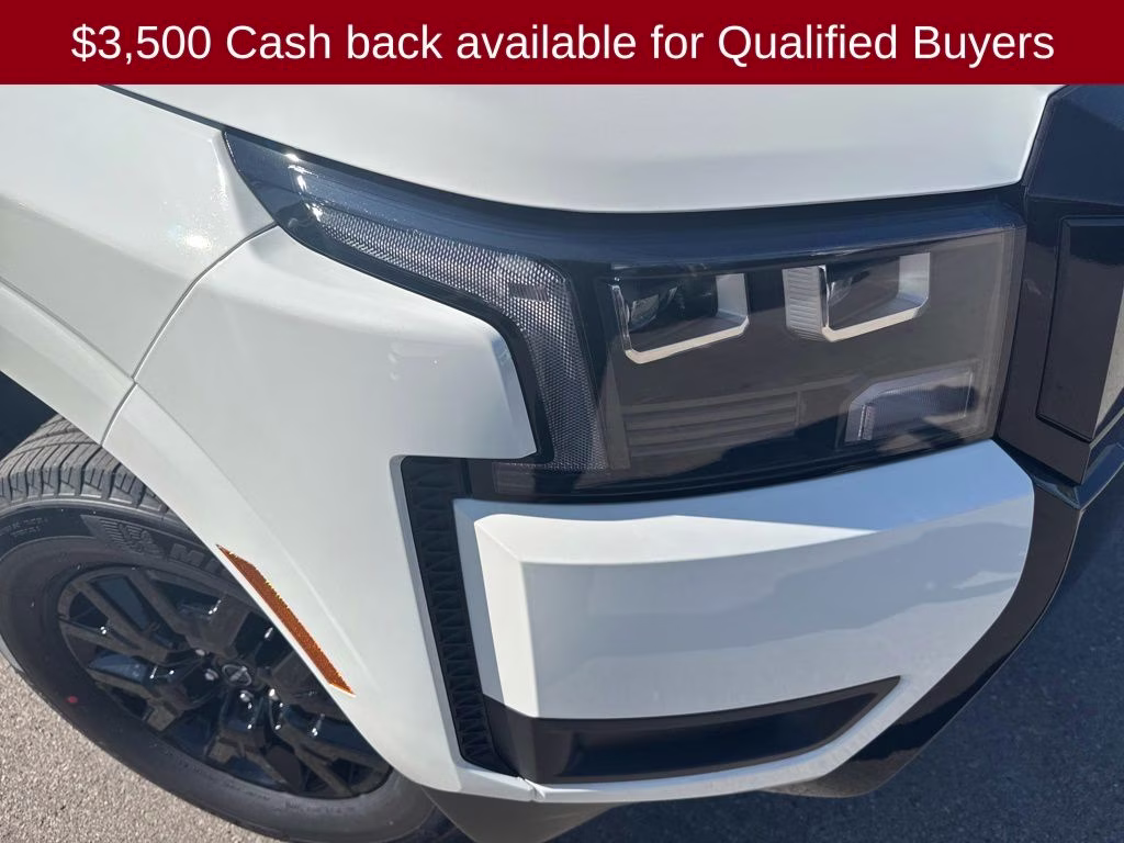 2026 Glacier White Nissan Frontier SV 4X4 Truck