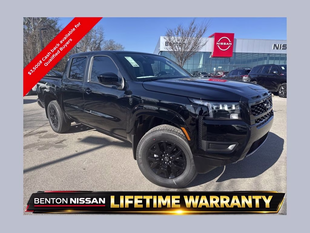 2026 Super Black Nissan Frontier SV 4X4 Truck