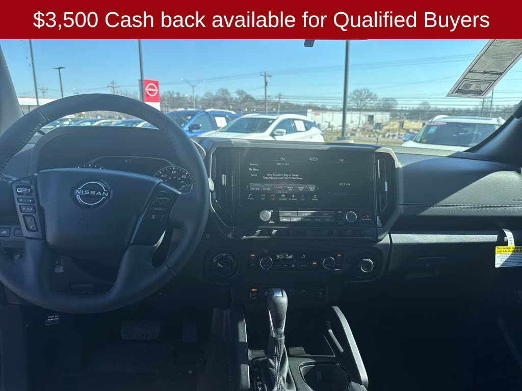 2026 Super Black Nissan Frontier SV 4X4 Truck