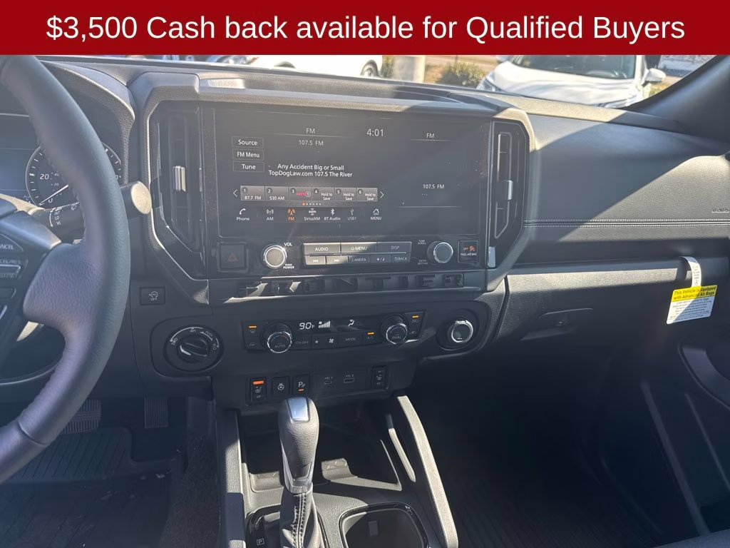 2026 Super Black Nissan Frontier SV 4X4 Truck