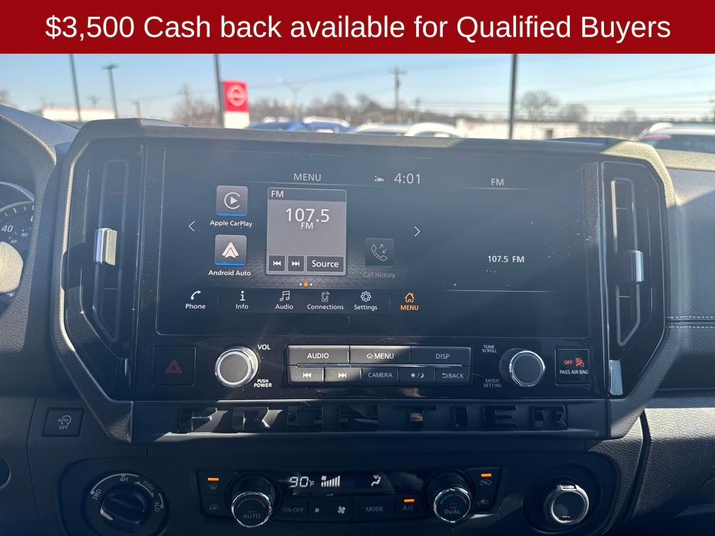 2026 Super Black Nissan Frontier SV 4X4 Truck