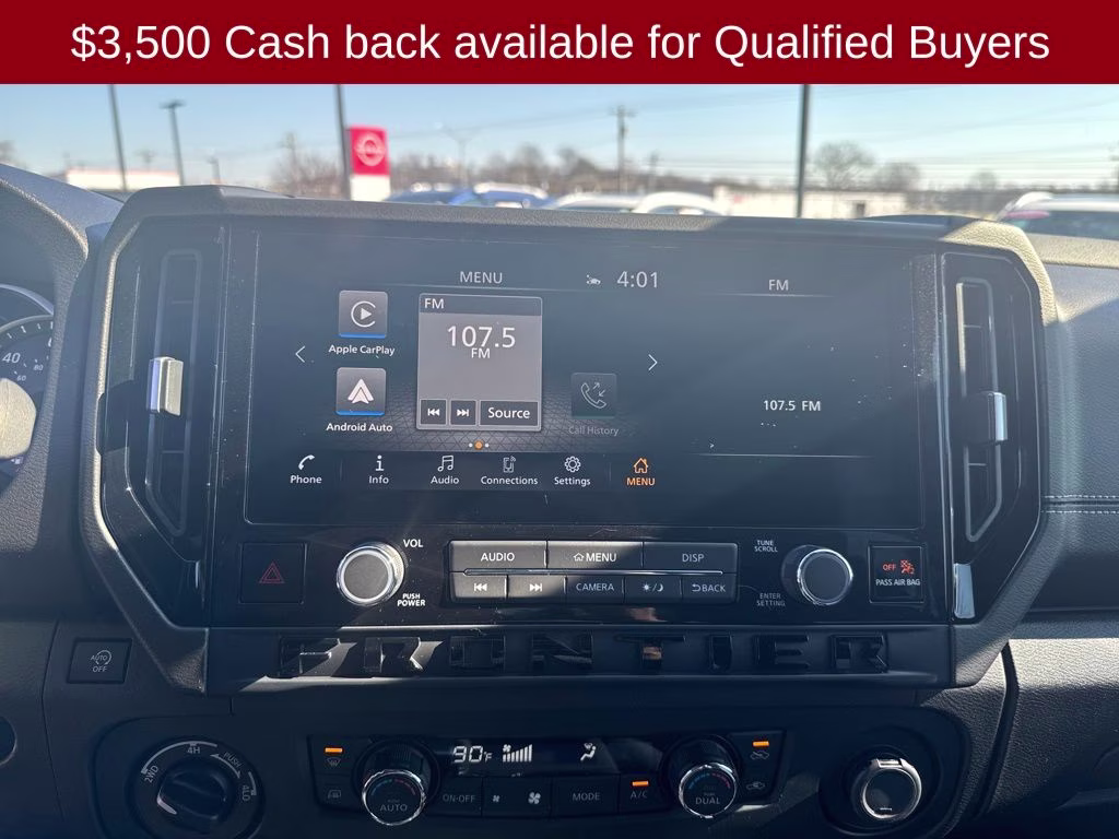 2026 Super Black Nissan Frontier SV 4X4 Truck