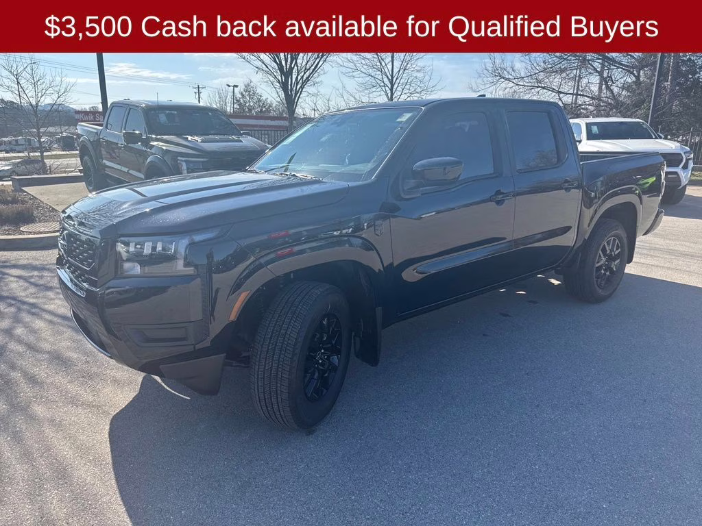 2026 Super Black Nissan Frontier SV 4X4 Truck