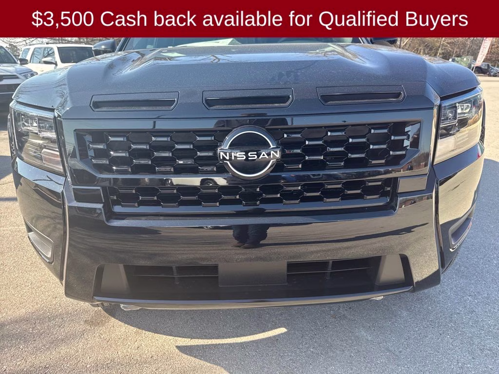2026 Super Black Nissan Frontier SV 4X4 Truck