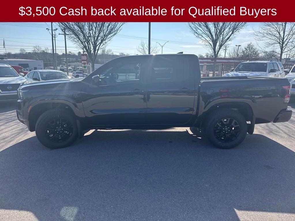 2026 Super Black Nissan Frontier SV 4X4 Truck