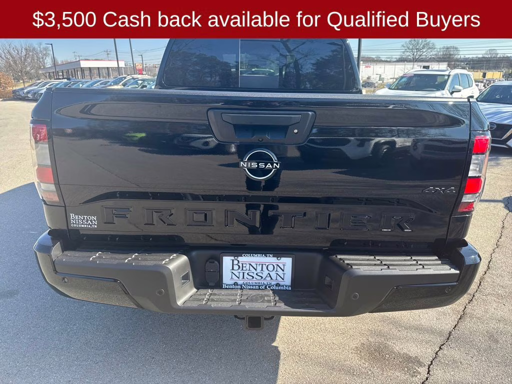 2026 Super Black Nissan Frontier SV 4X4 Truck