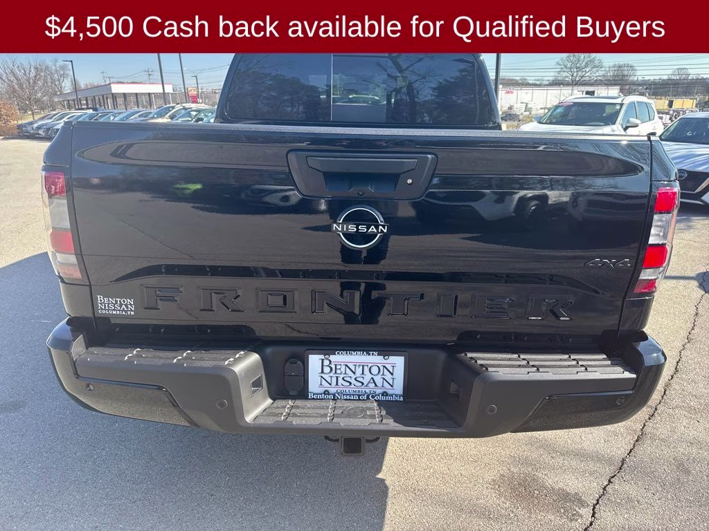 2026 Super Black Nissan Frontier SV 4X4 Truck
