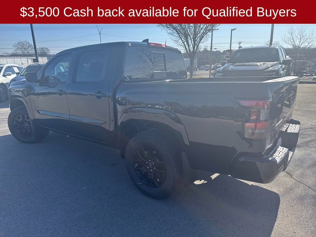 2026 Super Black Nissan Frontier SV 4X4 Truck