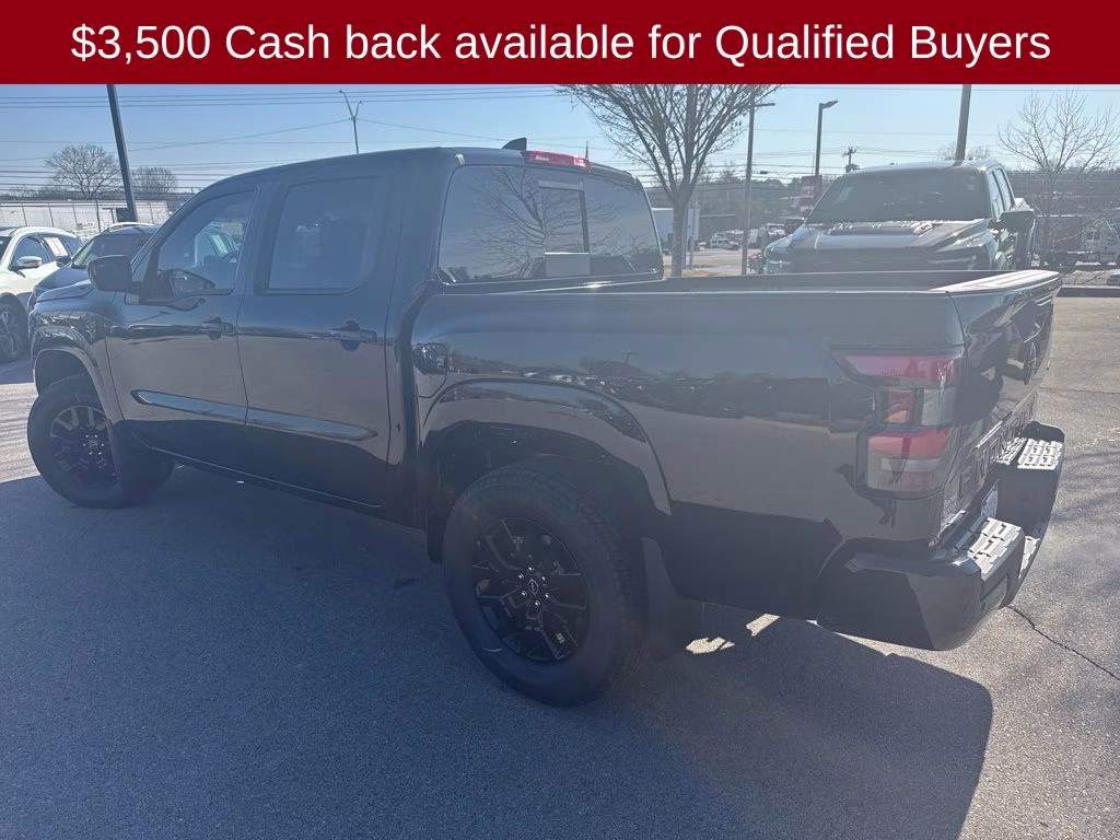 2026 Super Black Nissan Frontier SV 4X4 Truck