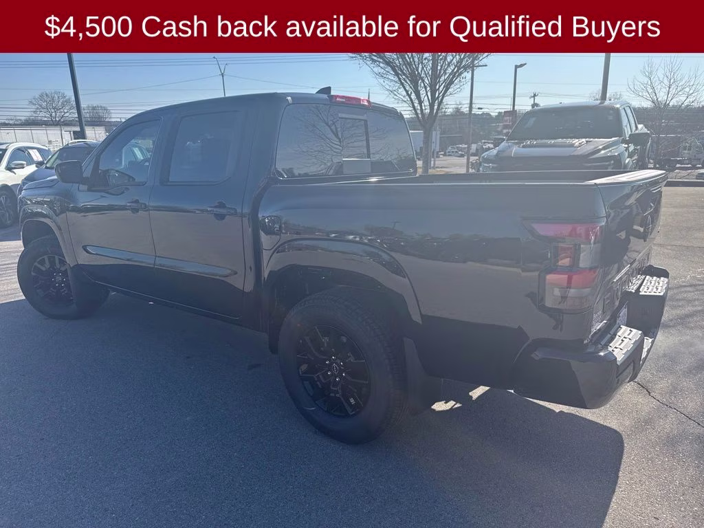 2026 Super Black Nissan Frontier SV 4X4 Truck