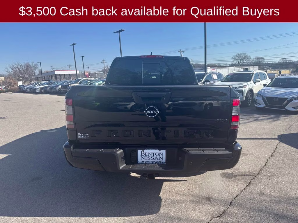 2026 Super Black Nissan Frontier SV 4X4 Truck