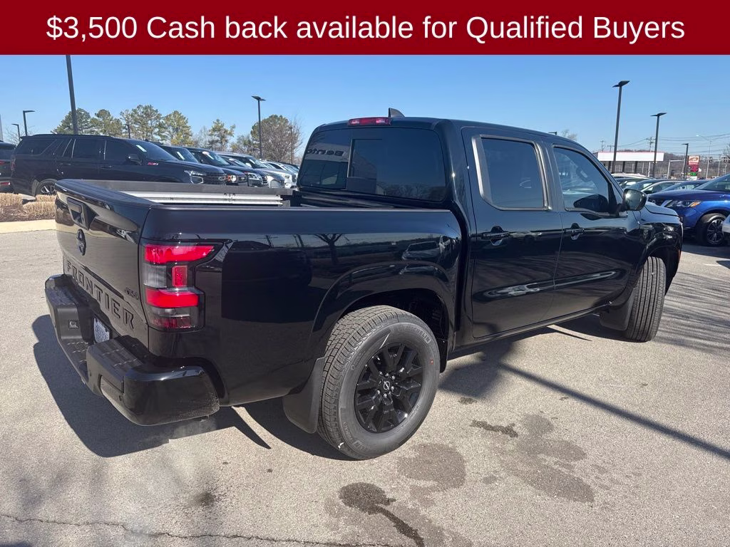 2026 Super Black Nissan Frontier SV 4X4 Truck