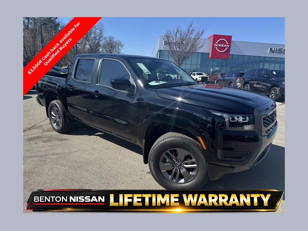 2026 Super Black Nissan Frontier SV 4X4 Truck