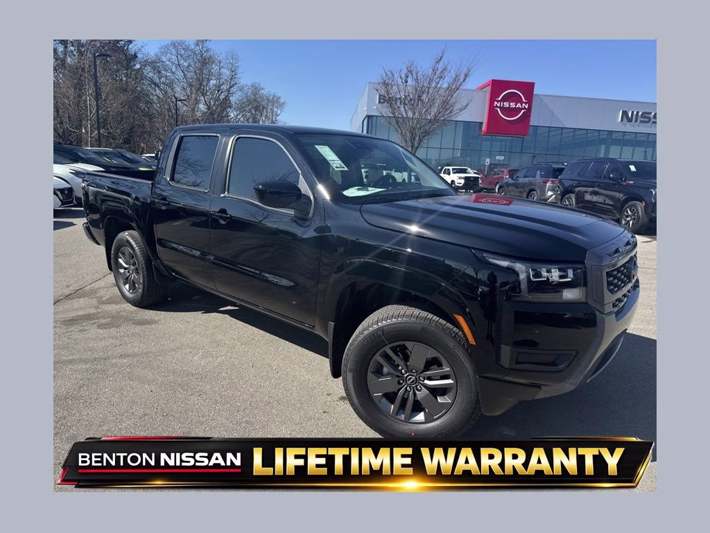 2026 Super Black Nissan Frontier SV 4X4 Truck