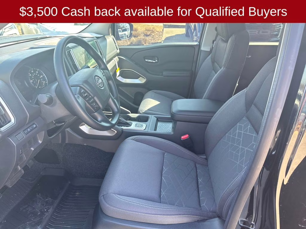 2026 Super Black Nissan Frontier SV 4X4 Truck