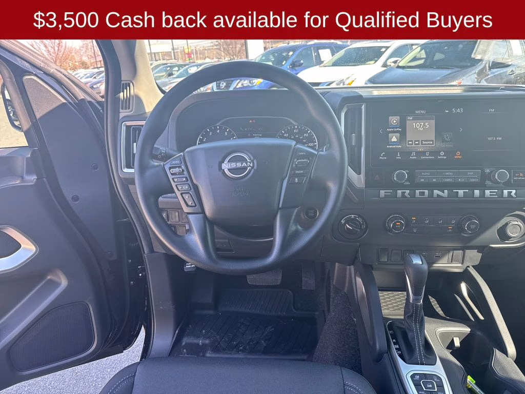 2026 Super Black Nissan Frontier SV 4X4 Truck